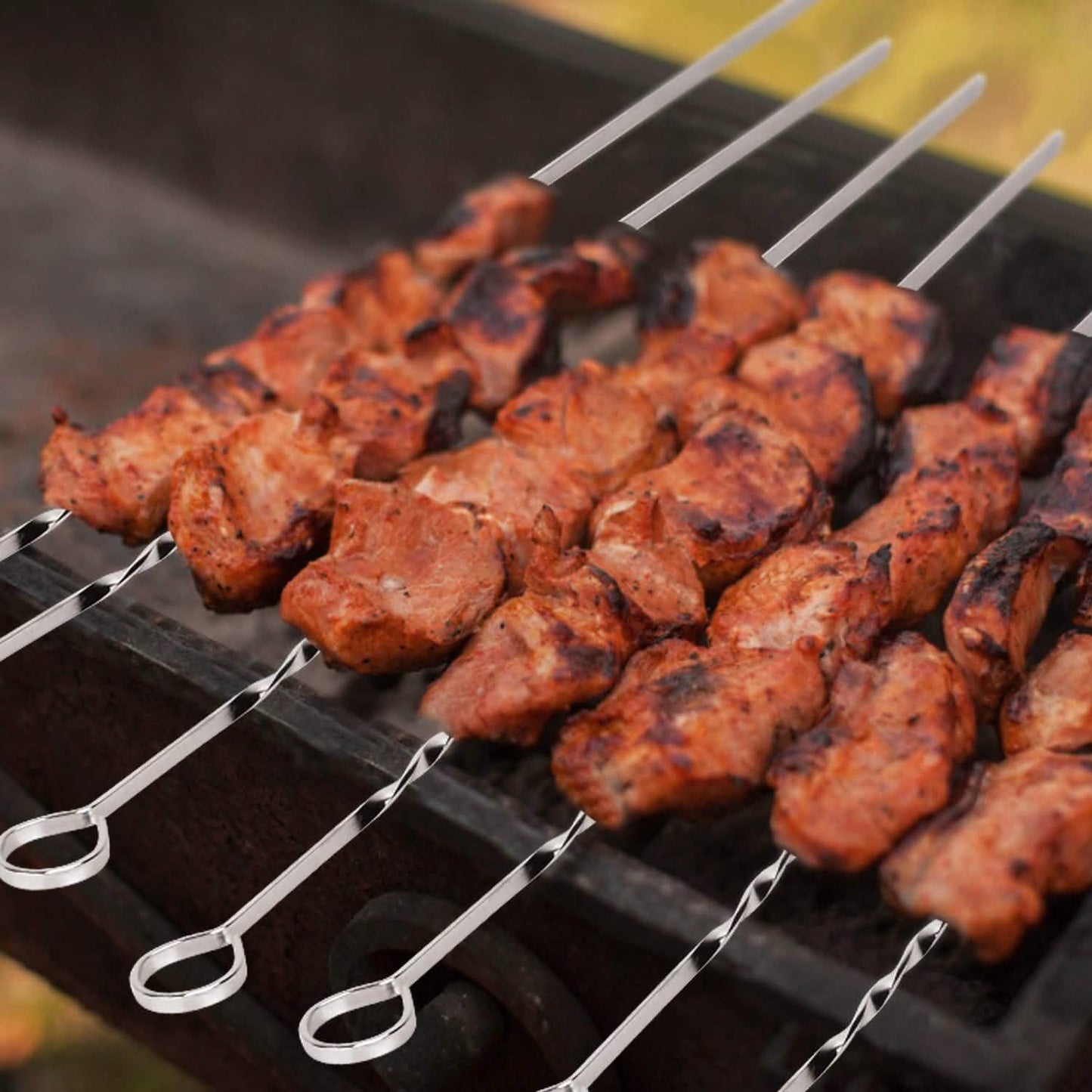 10-Pieces: 16" BBQ Skewers