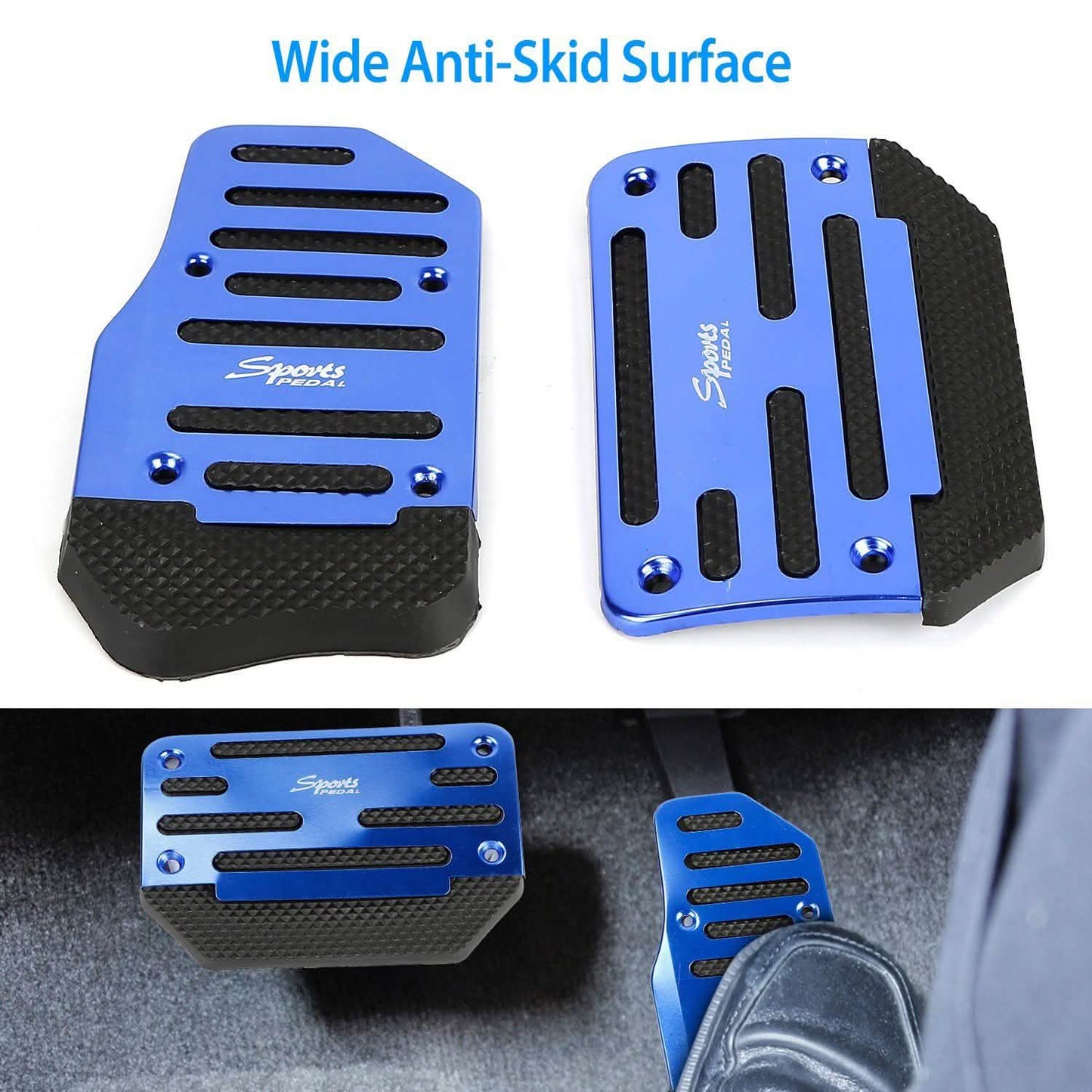 2-Piece: Car Brake Pedal Cover