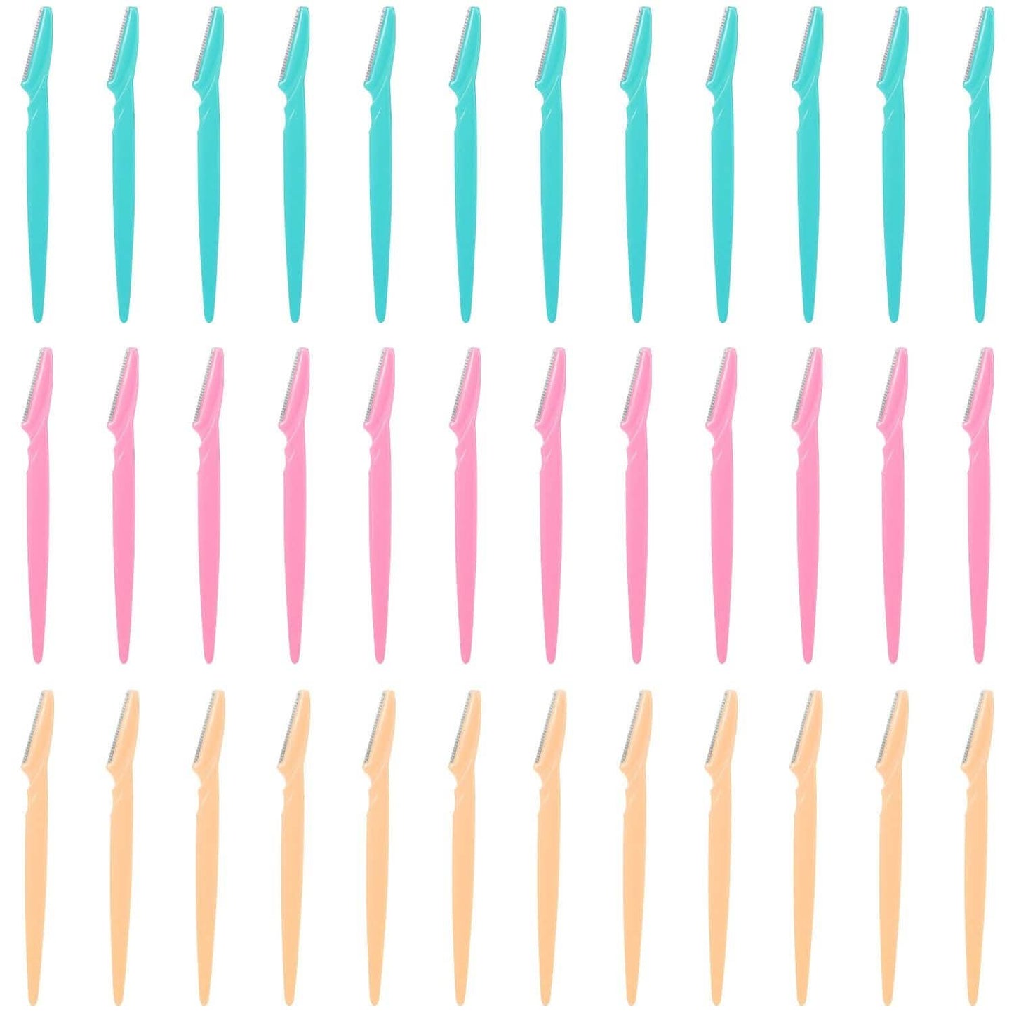 36-Pieces: Women Eyebrow Razor Trimmer