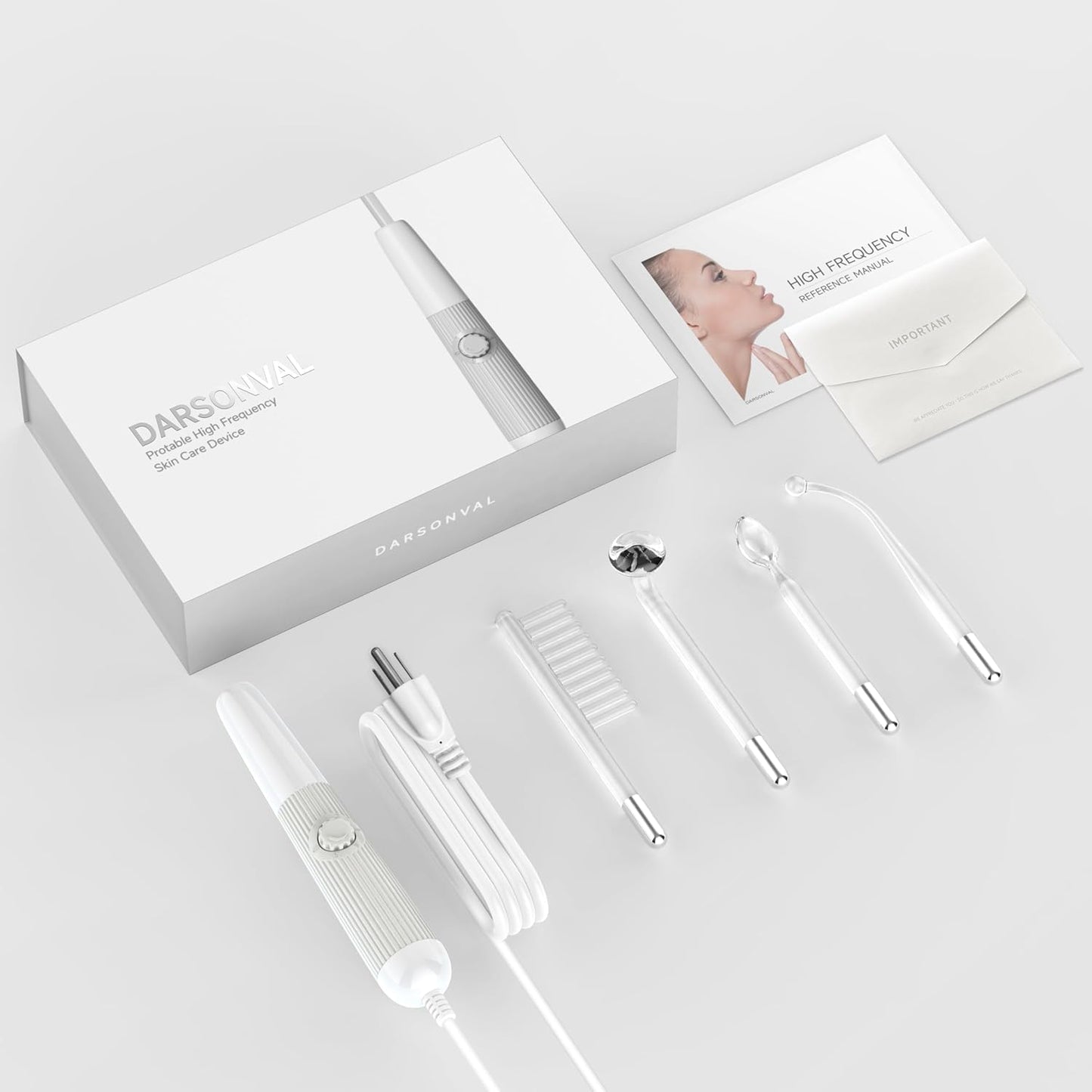 High Frequency Facial Device High Frequency Facial Wand Micro-Care Skin Care