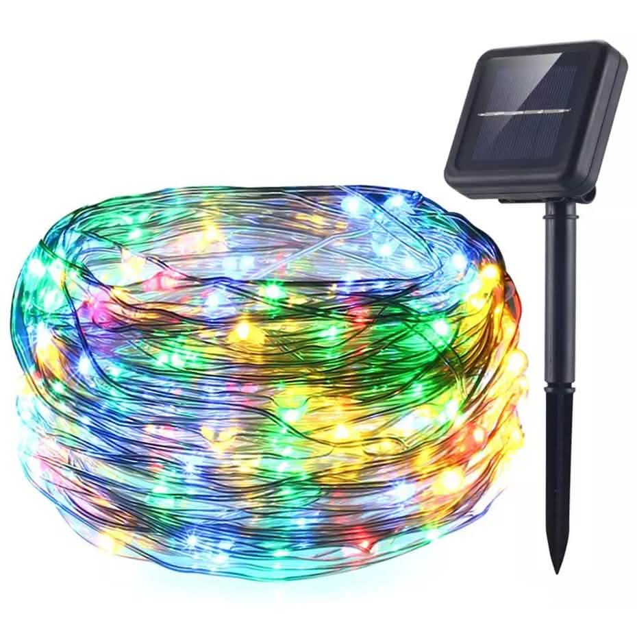 72 ft 200 LED Waterproof 8 Modes Outdoor String Lights for Garden