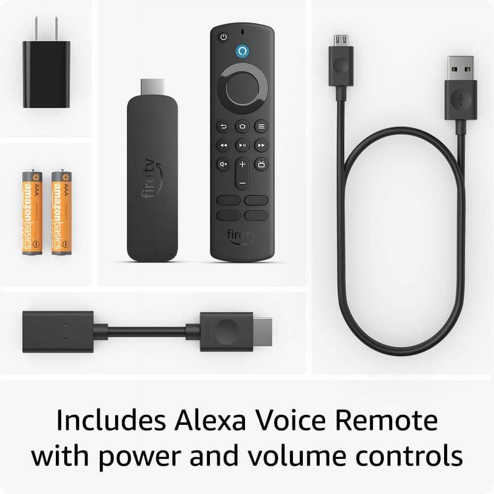 All-new Amazon Fire TV Stick 4K Streaming Device Support for Wi-Fi 6, Dolby Vision/Atmos, Free & Live TV (Refurbished)