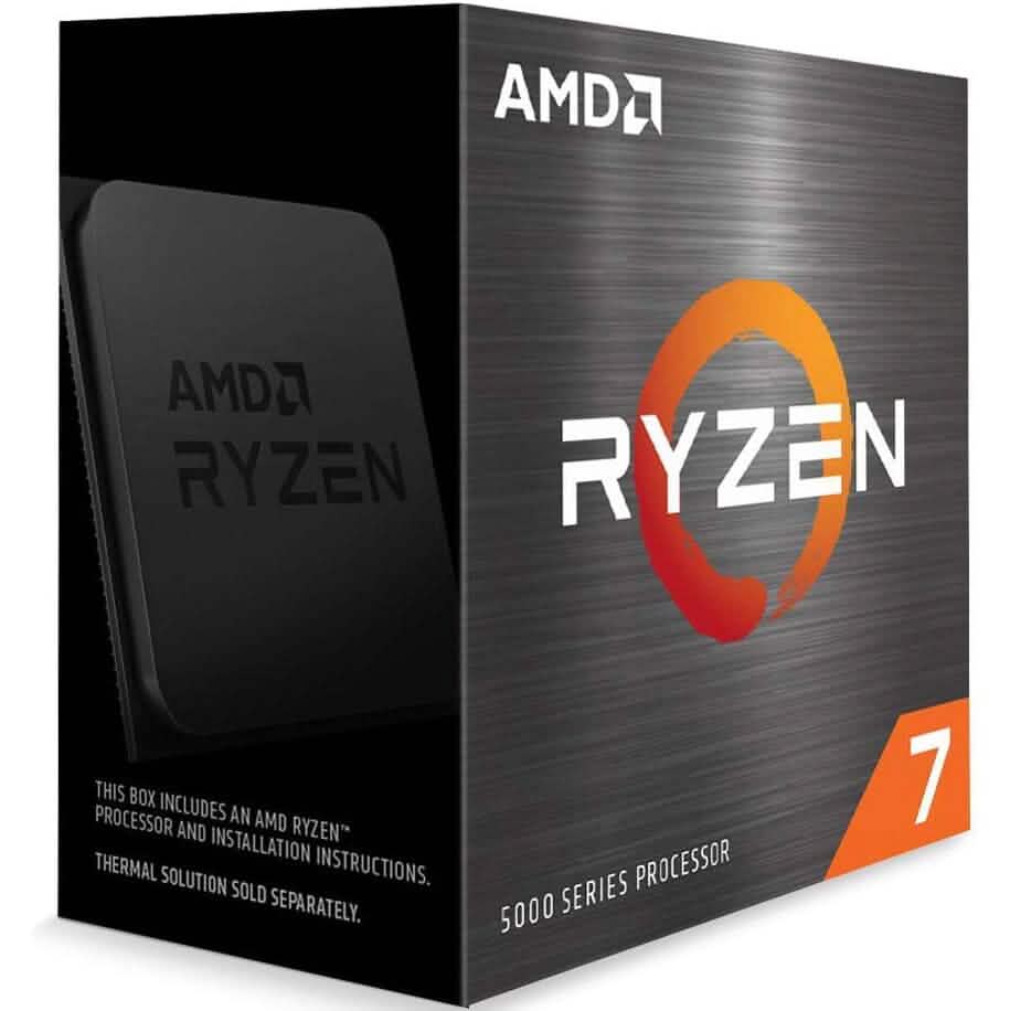 AMD Ryzen 7 5800X 8-core, 16-Thread Unlocked Desktop Processor (Refurbished)