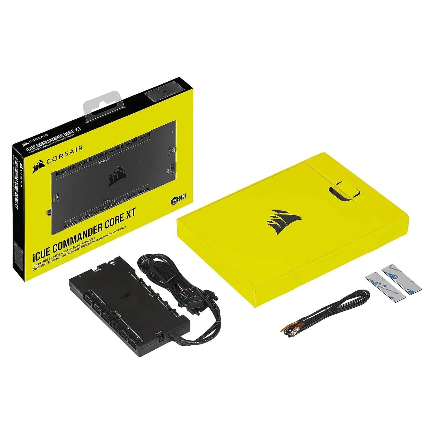 CORSAIR iCUE COMMANDER CORE XT, Digital Fan Speed and RGB Lighting Controller (Refurbished)