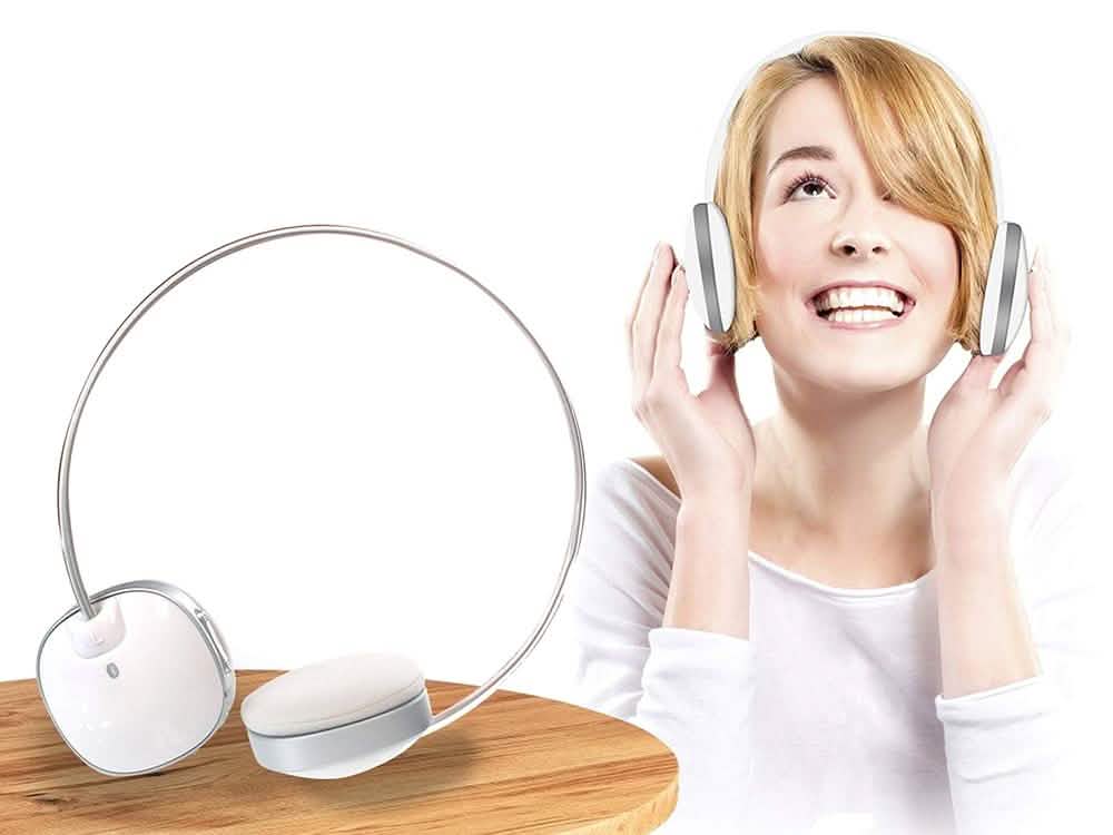 Impecca HSB100W Bluetooth Stereo Headset with Built in Microphone