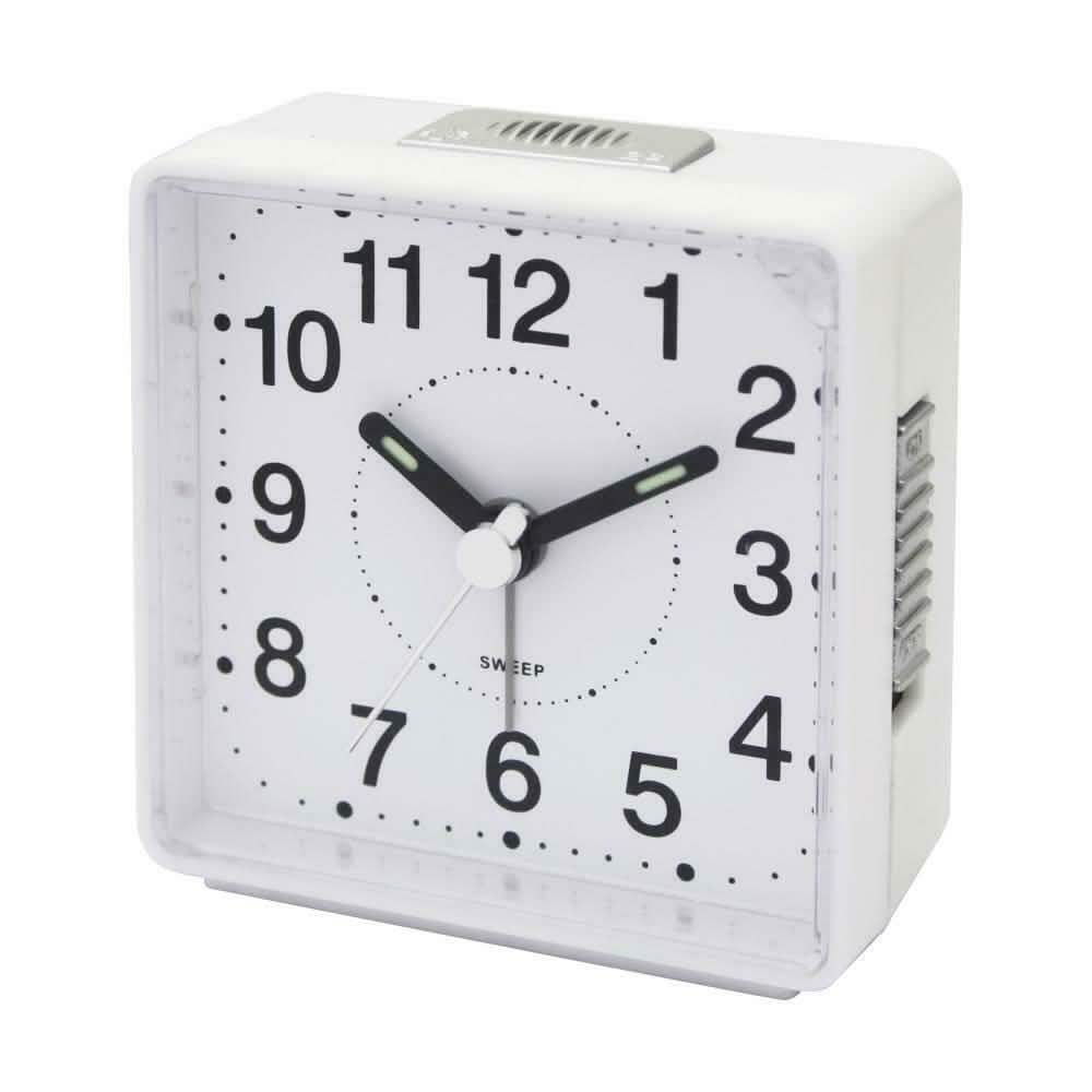 IMPECCA Travel Alarm Clock, Sweep Movement