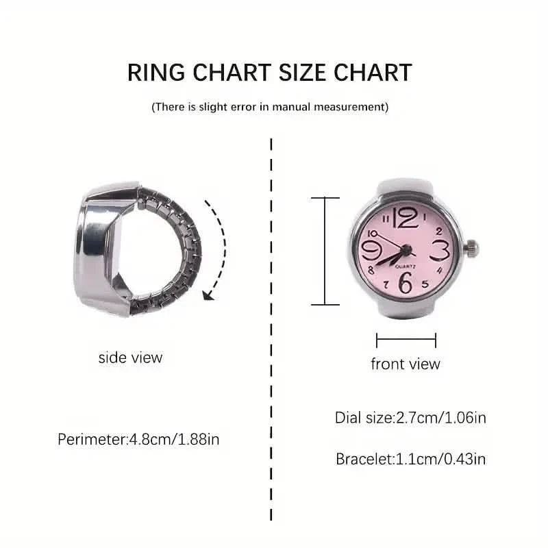 Retro Creative Finger Mini Watch For Teenagers