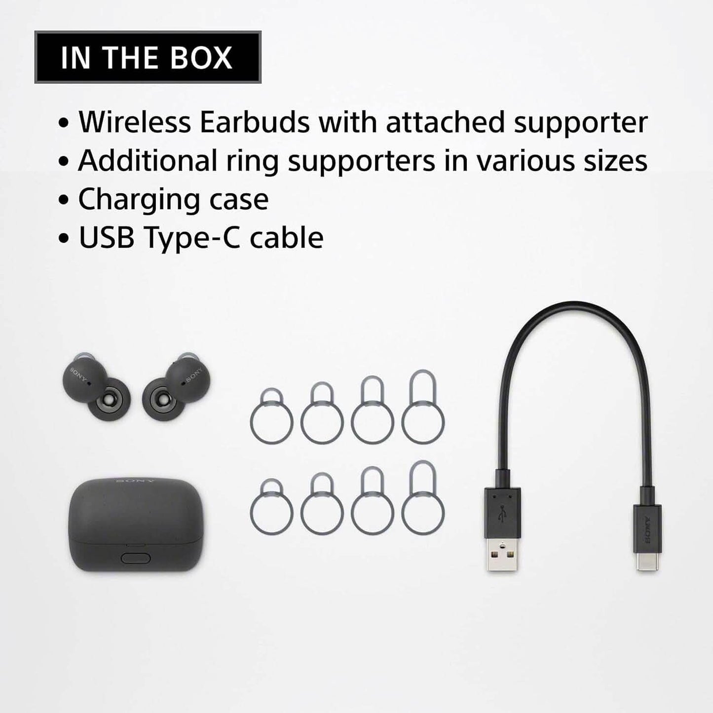 Sony LinkBuds Truly Wireless Earbud Headphones (Refurbished)
