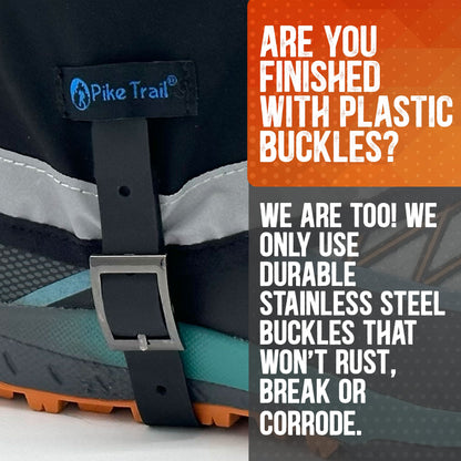 Pike Trail Mid Length Gaiters Small/Medium Adjustable Fit