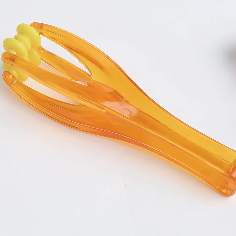 1Pcs 2 Rollers Finger Massager Mini Finger Joints Massager with Elastic Handle for Finger Blood Circulation & Relaxation