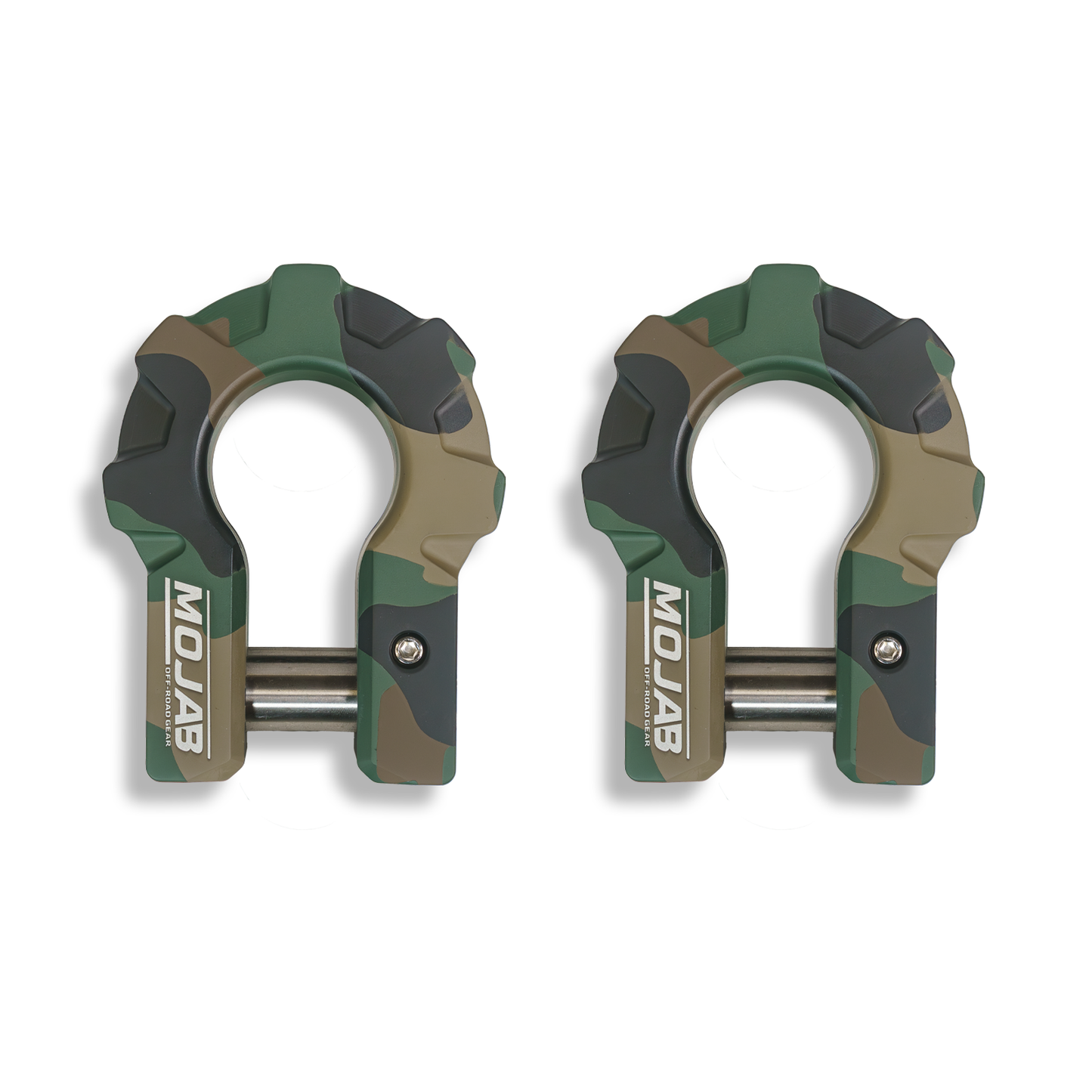 3/4'' Extreme duty Aluminum D-Shackle set (9T)-Ceramic coated (LIFETIME WARRANTY*)