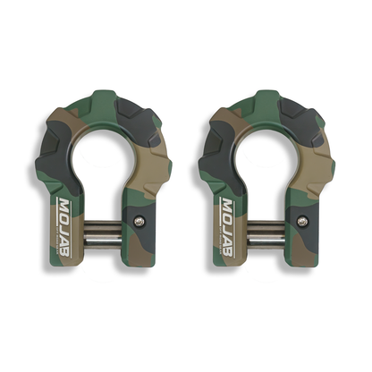 3/4'' Extreme duty Aluminum D-Shackle set (9T)-Ceramic coated (LIFETIME WARRANTY*)