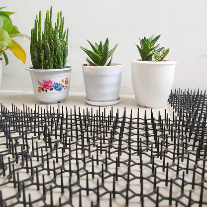 10-Piece: Cat Repellent Scat Mat with Spikes