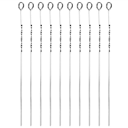 10-Pieces: 16" BBQ Skewers