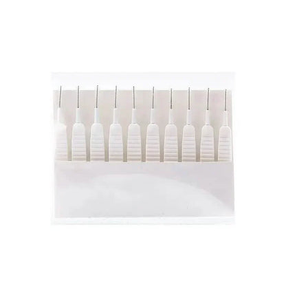 10-Pieces Set: Easy-Clean Shower Nozzle Brushes - Hassle-Free Showerhead Crevices Cleaner