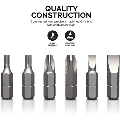 100-Piece: Neiko 10048A Premium Security Bit Set