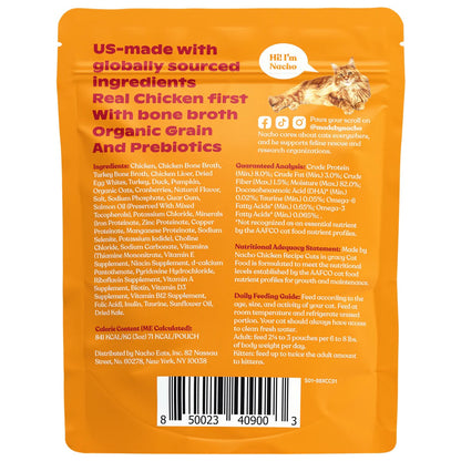 Made By Nacho Chicken In Gravy Cuts Cat Food (3oz)