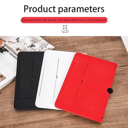 12 inch 3D Mobile Phone Screen Magnifier HD Video Amplifier with Foldable Holder
