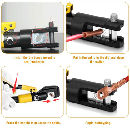 12 Ton Hydraulic Wire Crimper