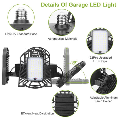 12000LM LED Garage Light