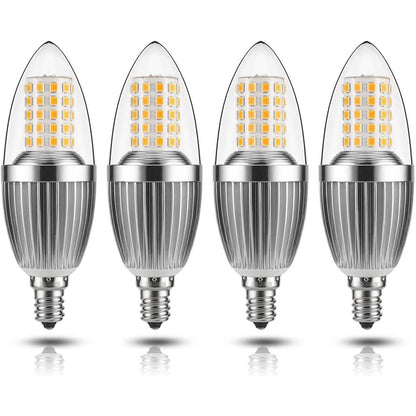 12W LED Candelabra Bulb Non-Dimmable 100-Watt Light Bulbs Equivalent