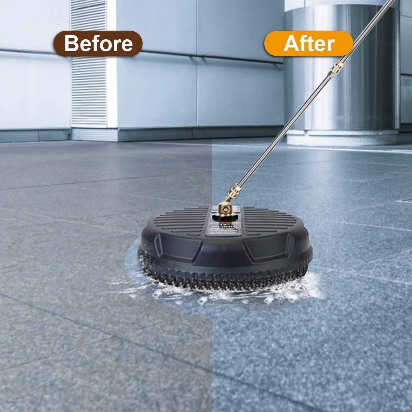 15" High Pressure Flat Surface Cleaner