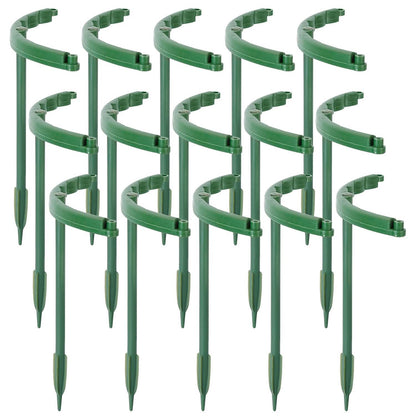 15-Piece: Garden Plant Support Stakes