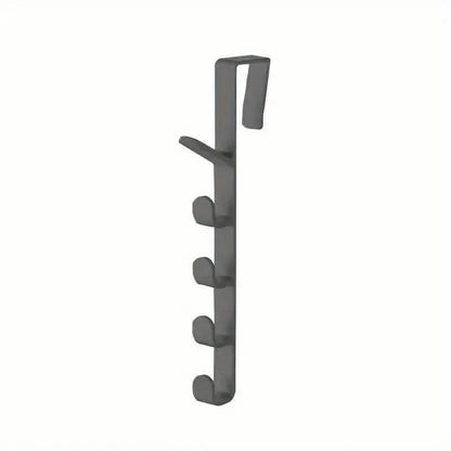 4-Hook Over-the-Door Adjustable Clothing & Bag Organizer