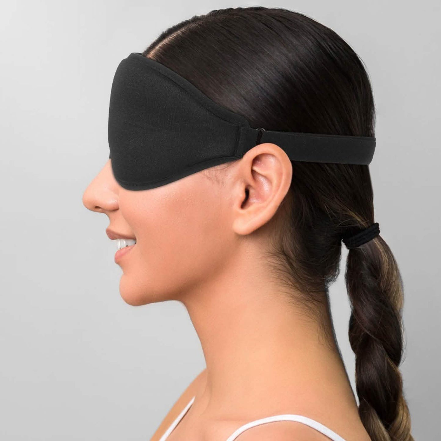 2-Pack: 3D Contoured Cup Light Blockout Sleeping Mask