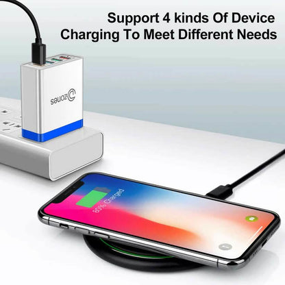 2-Pack: 4 Port High-Speed Wall Charger