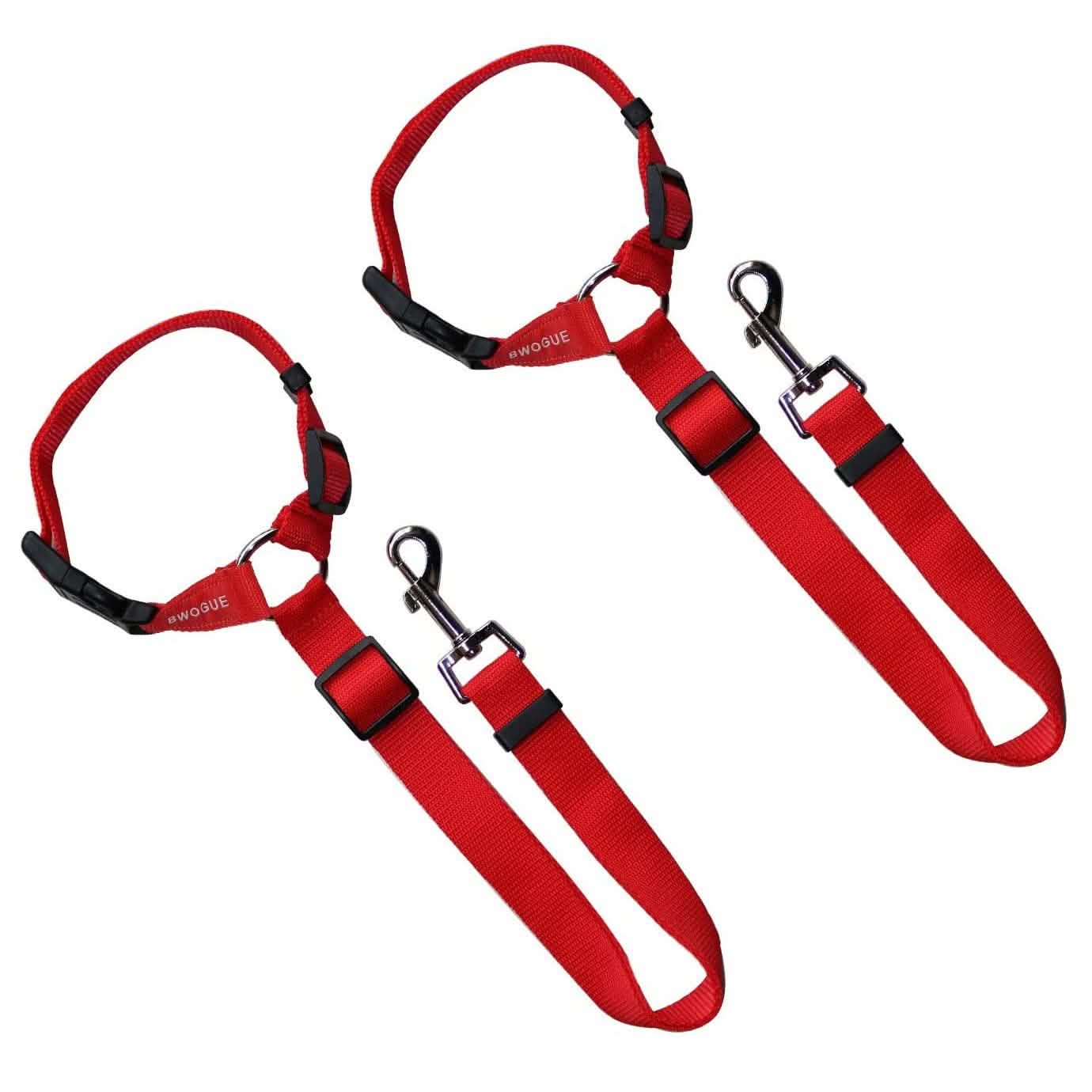 2-Pack: Bwogue Dog and Cat Safety Seat Belt