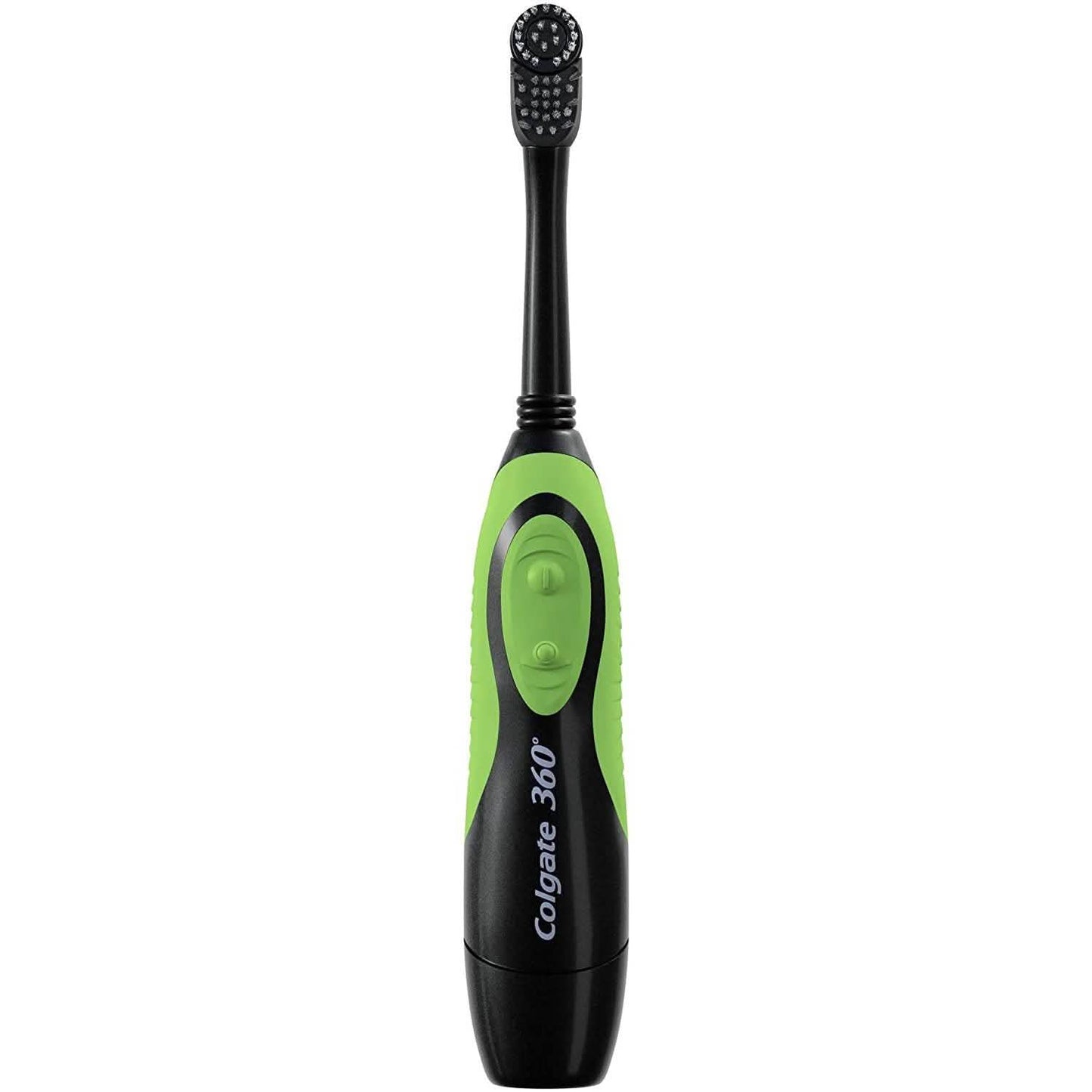 2-Pack: Colgate 360 Battery Powered Charcoal Toothbrush