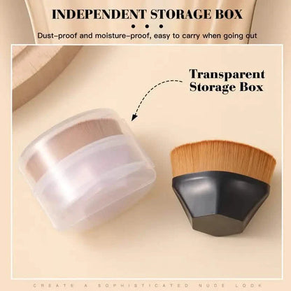 2-Pack: Liquid Foundation Makeup Brushes