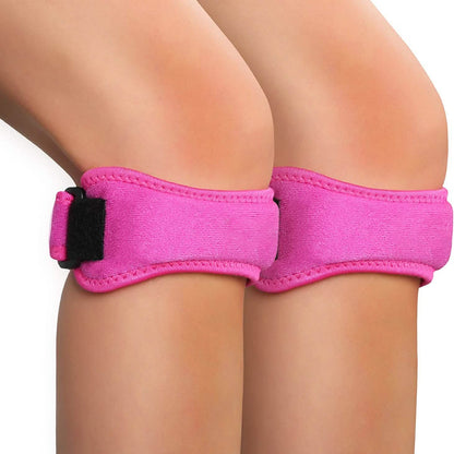 2-Pack: Stabilizer Straps for Knee and Patella Pain Relief