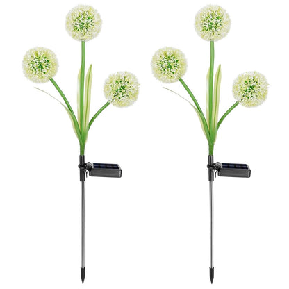 2-Piece: 36 LED Dandelion Solar Lights