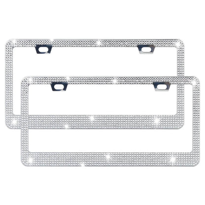 2-Piece: Bling License Plate Frames