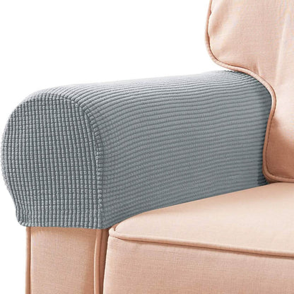 2-Piece: Jacquard Sofa Armrest Slipcover