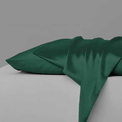 2-Piece: Mulberry Silky Satin Pillowcases Set