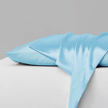 2-Piece: Mulberry Silky Satin Pillowcases Set
