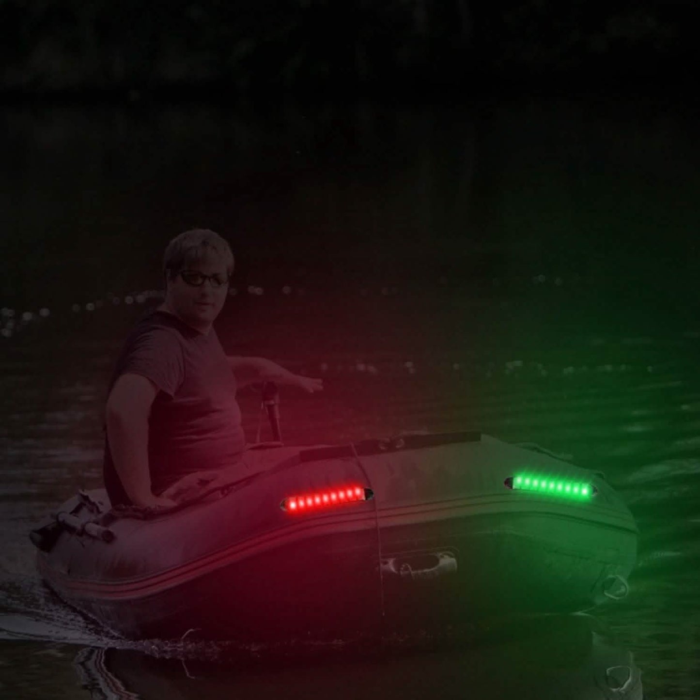 2-Piece: Navigation Marine Boat Strip 9 LED Lights