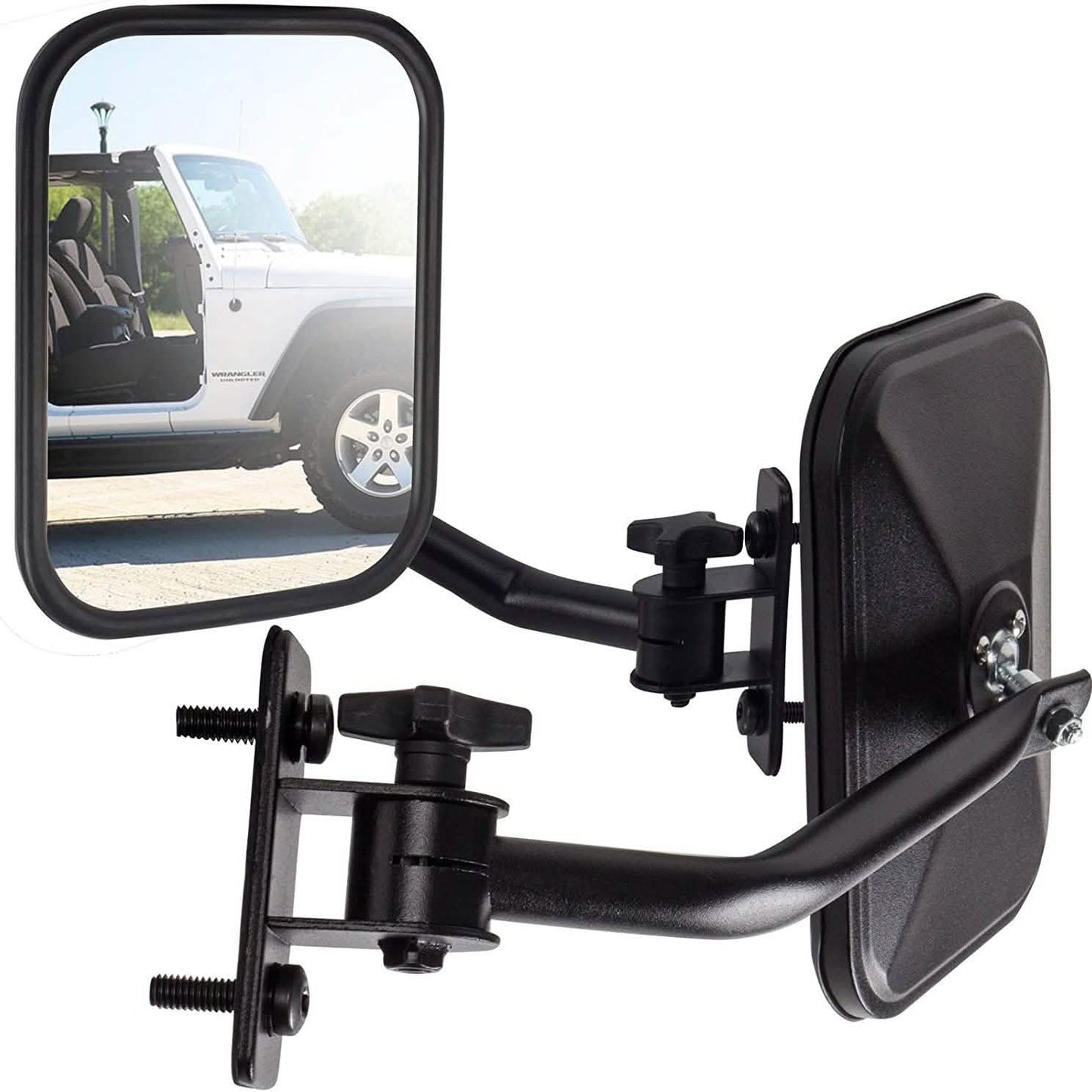 2-Piece Set: Side Mirror Best for 1997-2018 Jeep Wrangler