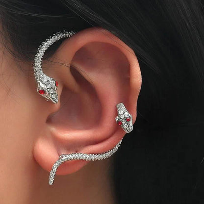 2-Piece: Snake Design Earrings