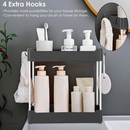 2-Tier Under Sink Shelf Organizer