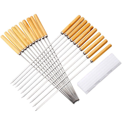 20-Piece: Barbecue Skewer Grilling Kabob