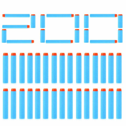 200-Pieces: Compatible Darts Refill for Nerf N-Strike Elite Series