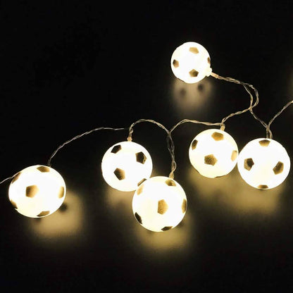 2022 World Cup Decor String Lights Soccer