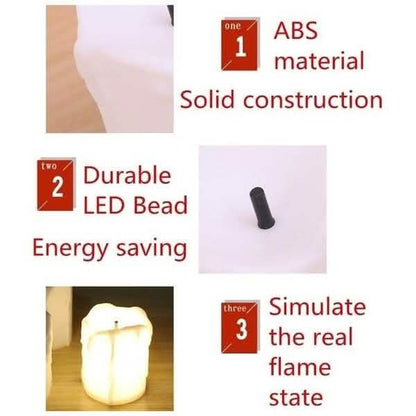 24-Piece: LED Flameless Candle