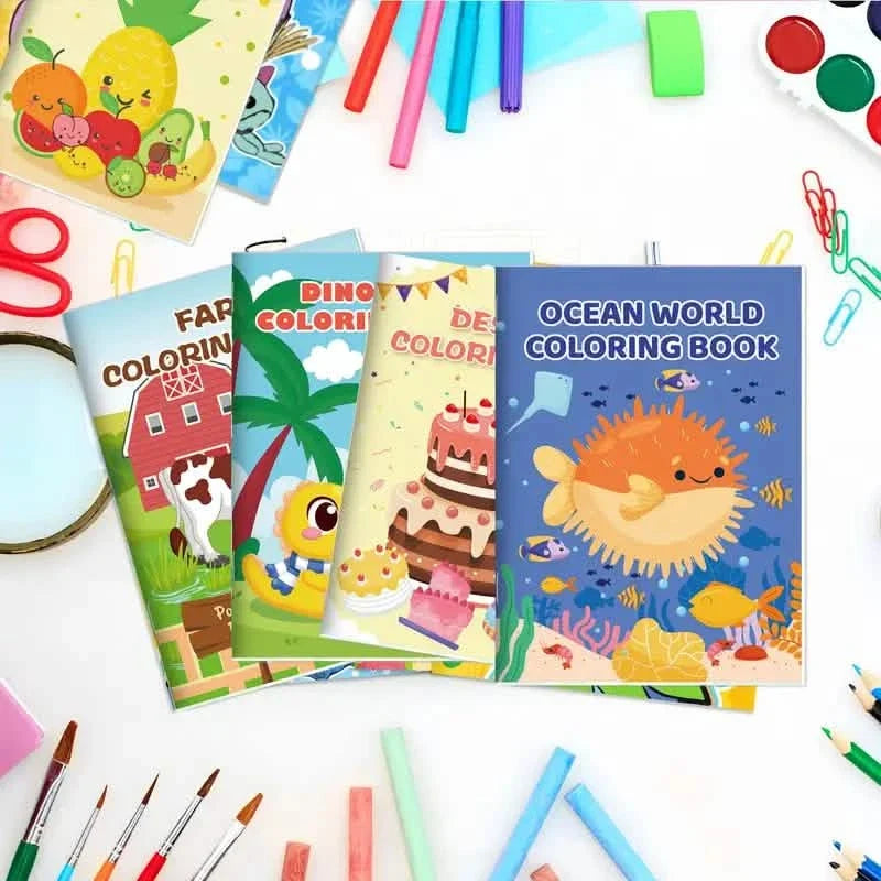 26-Pack: Coloring Books For Kids Ages 4-8, 8-12 Birthday Party Favors Gifts