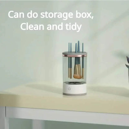 3-in-1 Automatic Makeup Brush Cleaning and Drying Stand