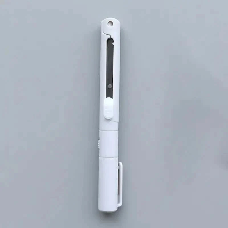 3-Pack: 2-in-1 Pen Style Scissors with Paper Cutter
